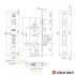 Замок Kale 152 3MR 45 mm з ручками Замок Kale 152 3MR 45 mm з ручками