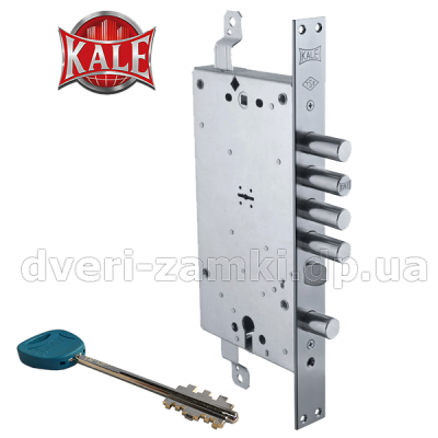 Врізний замок Kale 456 L двосистемний