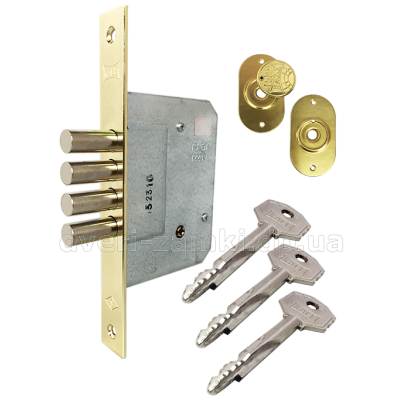 Замок KALE 189 4 MF 3 ключа Замок KALE 189 4 MF 3 ключа