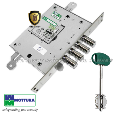 Замок врезной Mottura 52.YR771 My-key перекодируемый