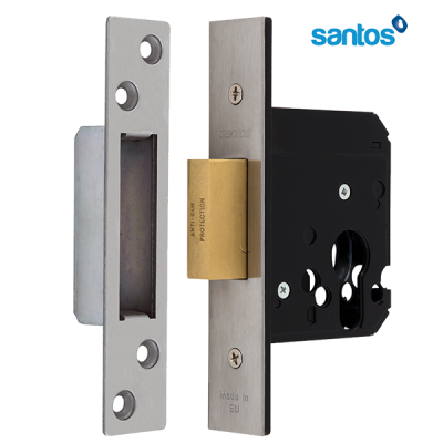 Замок врізний Santos 731 BackSet 45 мм Замок врізний Santos 731 BackSet 45 мм