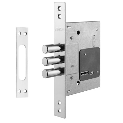 Замок врізний SANTOS LEVER 257L NC UNIV BS60мм 4KEY Замок врізний SANTOS LEVER 257L NC UNIV BS60мм 4KEY