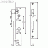 Замок SANTOS DIN 726 UNIV BS25мм 92мм SS 22мм FOREND SP Замок SANTOS DIN 726 UNIV BS25мм 92мм SS 22мм FOREND SP