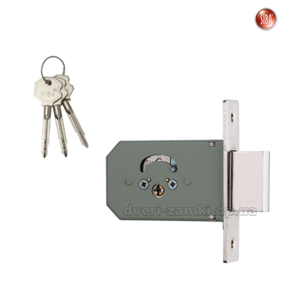Замок Siba 10156 F 3 ключа