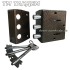 Замок накладний Тандем ЗН-3