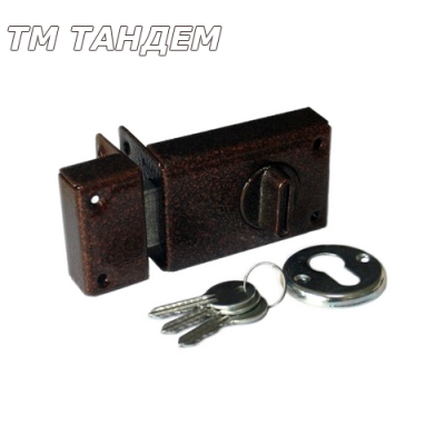 Замок накладний Тандем ЗН-1