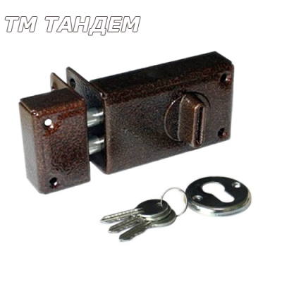 Замок накладний Тандем ЗН-2