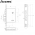 Замок Avers R-63/S8-CR врезной сувальдный Замок Avers R-63/S8-CR врезной сувальдный