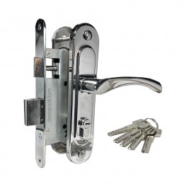 Замок CordonTech 55/55 з ручками 55.123-CR