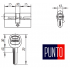 Цилиндр Punto A200 60 mm Цилиндр Punto A200 60 mm