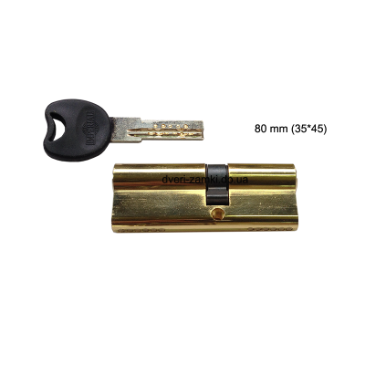 Циліндровий механізм Imperial ZC 80 мм PB 35x45 ключ/ключ Циліндровий механізм Imperial ZC 80 мм PB 35x45 ключ/ключ