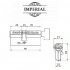 Цилиндр Imperial CK 90 mm 40/50 SN Цилиндр Imperial CK 90 mm 40/50 SN