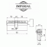 Циліндровий механізм Imperial CK 90 mm 35/55 SN Циліндровий механізм Imperial CK 90 mm 35/55 SN