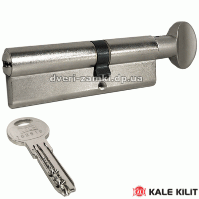 Циліндр Kale 164 SM/95 нікель з вертушкой Циліндр Kale 164 SM/95 нікель з вертушкой