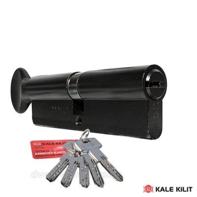 Циліндр Kale 164 BM/100 (45*10*45), чорний, з вертушкою Циліндр Kale 164 BM/100 (45*10*45), чорний, з вертушкою
