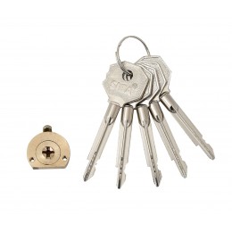 Циліндровий механізм Siba 121F/5 keys