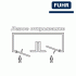 Ответная планка Fuhr RFP 48844 MLX левосторонняя
