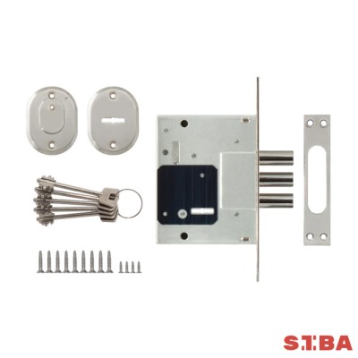 Замок додатковий Siba 10057 / L сувальдний Замок додатковий Siba 10057 / L сувальдний
