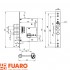 Замок Fuaro V25/S-60.00.3R16 Замок Fuaro V25/S-60.00.3R16