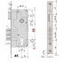 Замок врізний SANTOS 1-WAY DIN 985 SS UNIV BS45мм 85мм SP Замок врізний SANTOS 1-WAY DIN 985 SS UNIV BS45мм 85мм SP