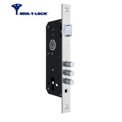 Корпус врезного замка Mul-T-Lock Sash Lock 204 S цвет никель Корпус врезного замка Mul-T-Lock Sash Lock 204 S цвет никель