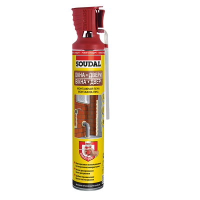 Монтажная пена Soudal многоразовая Монтажная пена Soudal многоразовая