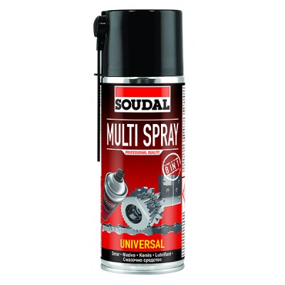 Универсальная смазка Soudal Multi Spray 8 in 1 Универсальная смазка Soudal Multi Spray 8 in 1