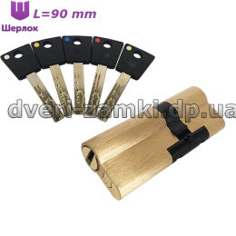 Циліндр Шерлок 90 мм HK 30x60 SN Циліндр Шерлок 90 мм HK 30x60 SN