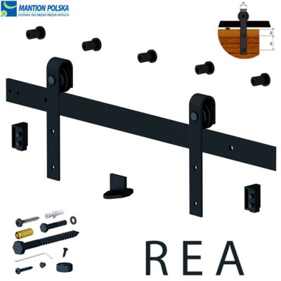 Розсувна система Mantion REA у стилі LOFT Розсувна система Mantion REA у стилі LOFT