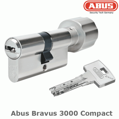 Цилиндровый механизм Abus Bravus 3000 Compact ключ-вертушка