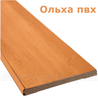 Доборная планка Ольха ПВХ Доборная планка Ольха ПВХ
