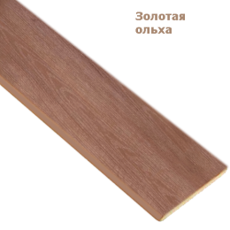 Наличник 64 мм ПВХ De Luxe золотая ольха