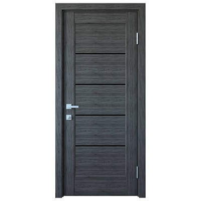 Мира BLK Grey new черное стекло