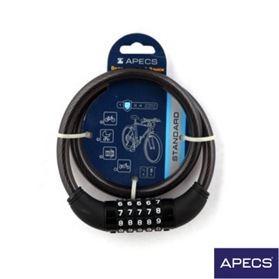 Замок велосипедний APECS PD-83-65CM-CODE