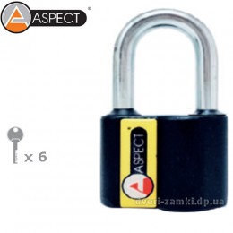 Замок навісний Aspect ЗН-А-55 6 ключів