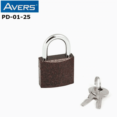 Замок навесной Avers PD-01-25 Замок навесной Avers PD-01-25