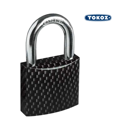 Замок Tokoz CARBON 40 3 ключа Замок Tokoz CARBON 40 3 ключа