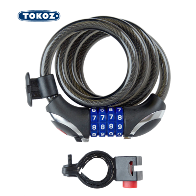 Замок велосипедний кодовий Tokoz TOK-29457
