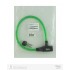 Замок VIRO MOTO ELBA GREEN із тросом 45 см 2KEY Замок VIRO MOTO ELBA GREEN із тросом 45 см 2KEY