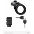 Замок VIRO MOTO HAWAII BLACK з тросом 180 см 2KEY