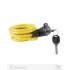Замок VIRO MOTO HAWAII YELLOW з тросом 180 см 2KEY