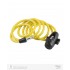 Замок VIRO MOTO HAWAII YELLOW з тросом 180 см 2KEY