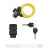 Замок VIRO MOTO HAWAII YELLOW з тросом 180 см 2KEY