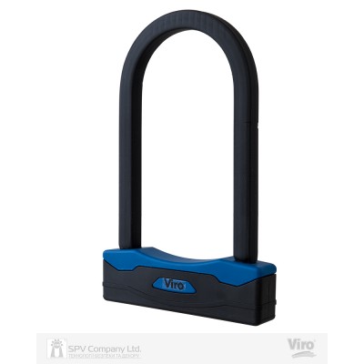 Замок VIRO MOTO SEZIONE BLACK 2KEY 180мм Замок VIRO MOTO SEZIONE BLACK 2KEY 180мм