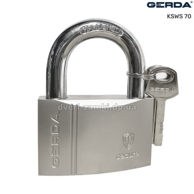 Замок навісний Gerda KSWS 70