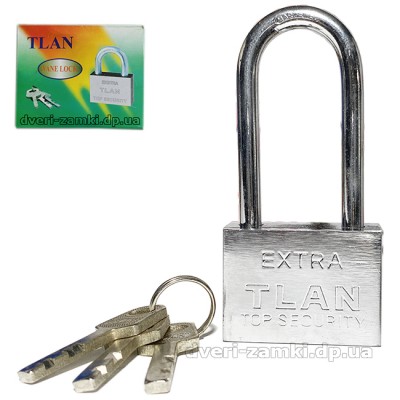 Замок навісний TLAN EXTRA 50 мм 16-07 Замок навісний TLAN EXTRA 50 мм 16-07