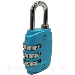 Замок навесной кодовый ZK 401 Blue