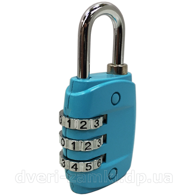 Замок навесной кодовый ZK 401 Blue Замок навесной кодовый ZK 401 Blue