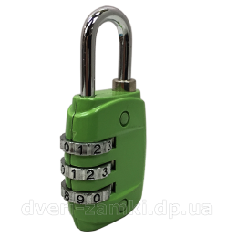Замок навесной кодовый ZK 401 Green