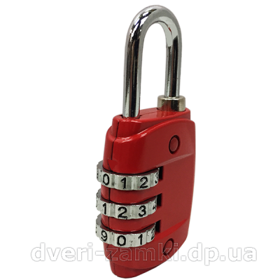 Замок навесной кодовый ZK 401 Red Замок навесной кодовый ZK 401 Red